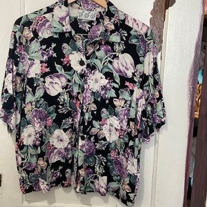 Vtg Women’s Blouse size L